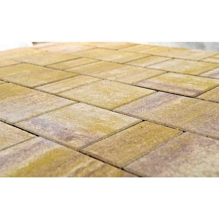 Плитка тротуарная BRAER Старый город Ландxаус Color Mix Степь, толщина 80 мм