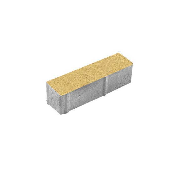 Плитка тротуарная Паркет Б.8.П.8 гладкий желтый 360x80x80 мм