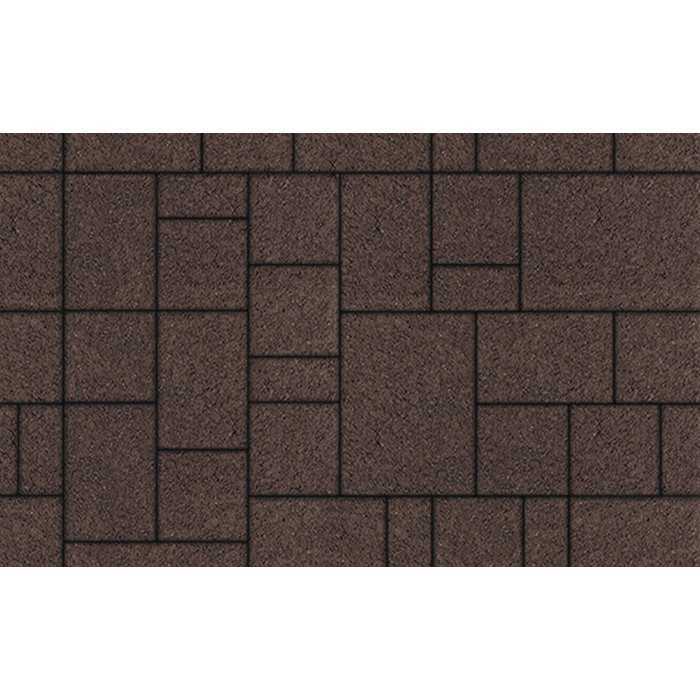 Плитка тротуарная Мюнxен Б.2.Ф.6см гранит коричневый